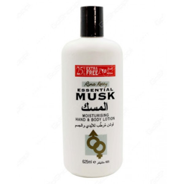 Rina Kitty Essential Musk Moisturising Hand And Body Lotion 625ml